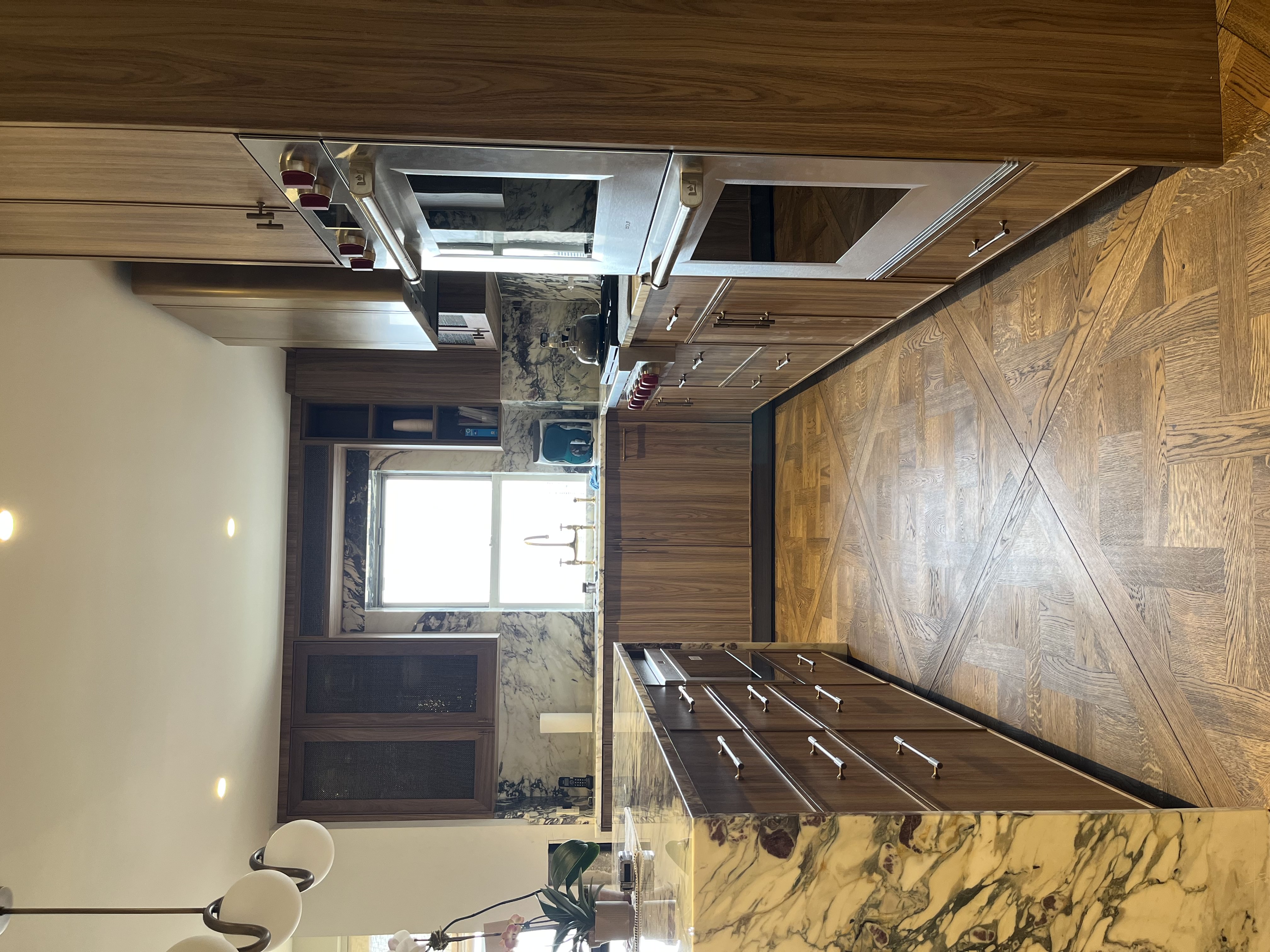 Kitchen cabinets finished